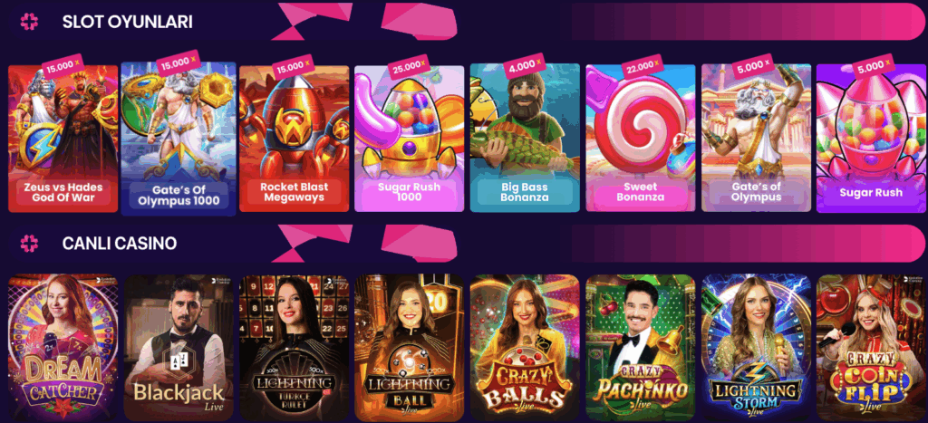 Mislibet Casino Oyunları